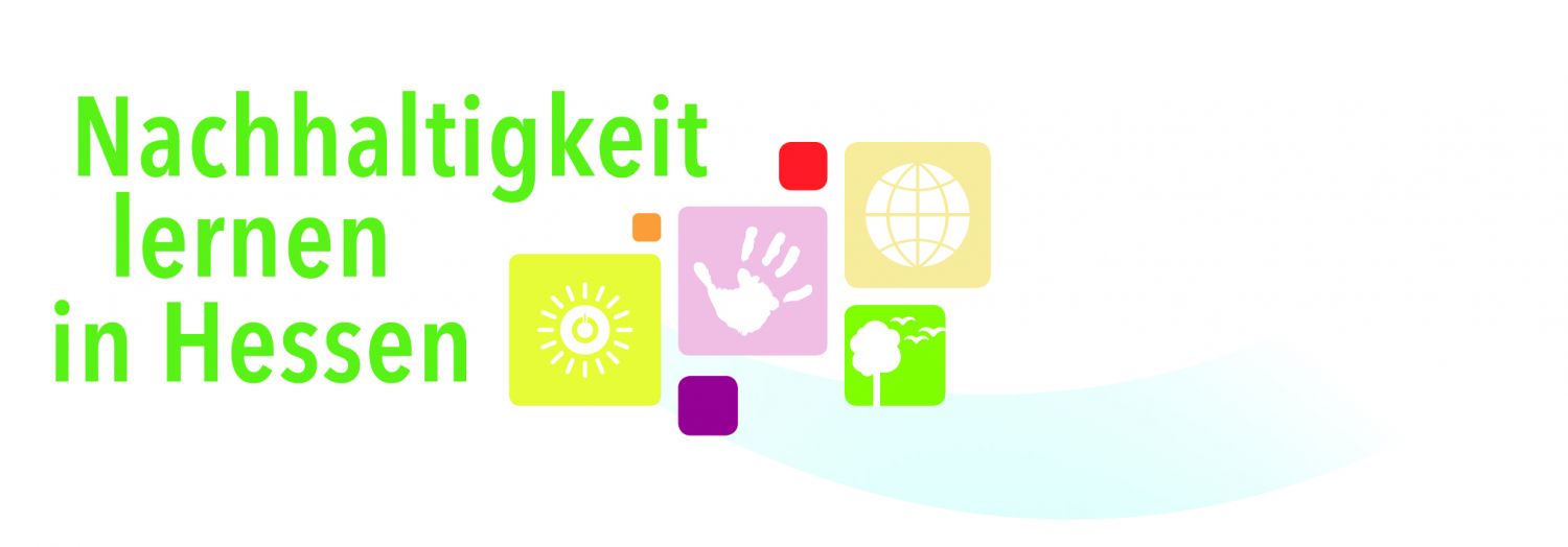 Logo Nachhaltigkeit lernen in Hessen