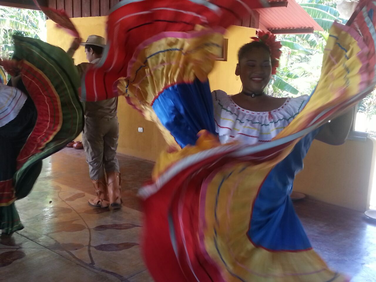 Folkloretanz in Costa Rica